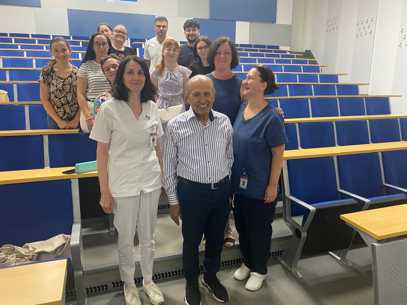Tıp Fakültemiz Öğretim Üyesi Prof. Dr. Mehmet Bayraktar Romanya’da Erasmus+ Eğitimi Gerçekleştirdi